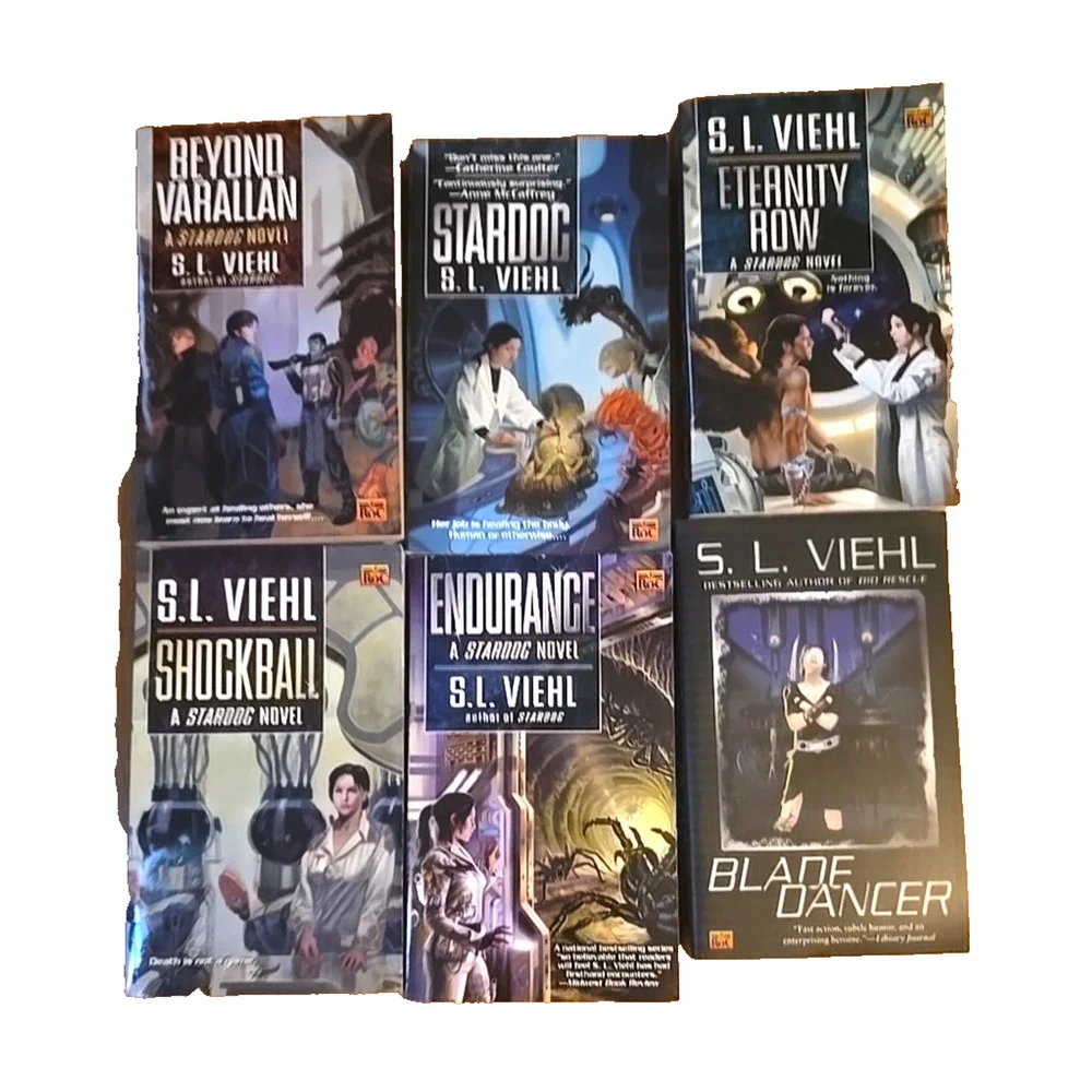 Lot of 6 A Stardoc Novel S.L. Viehl Fantasy Science Fiction Paperback‎ Books